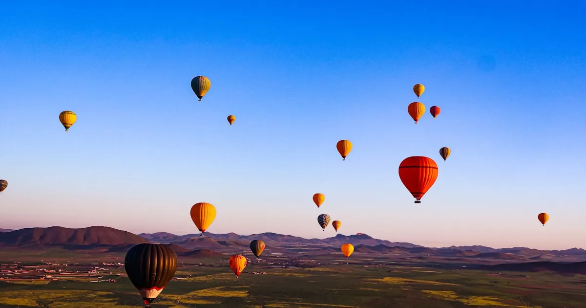 Hot Air Balloon Ride in Marrakech with Kids: A Family Guide