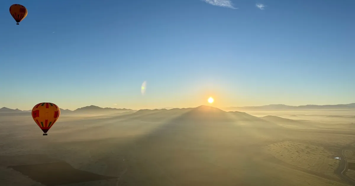 What Time Does a Hot Air Balloon Ride Start in Marrakech?